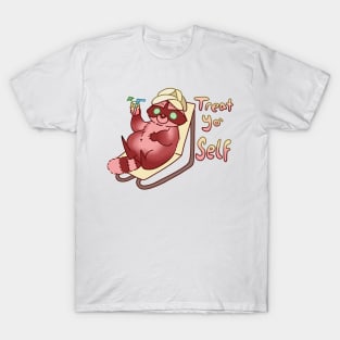 Treat Yourself Racoon T-Shirt